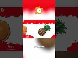 Food Vocabulary SHORT!
