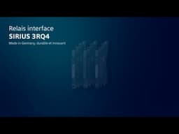 Relais interface SIRIUS 3RQ4 - Made in Germany, durable et innovant