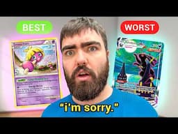 I Ranked Every Pokémon Card from Best to Worst