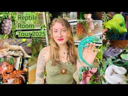 Reptile Room Tour 2025!!!