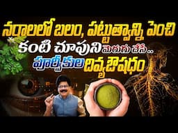 నరాలలో బలం, పట్టుత్వాన్ని పెంచి కంటి చూపుని మెరుగు చేసే దివ్యఔషధం | Boost Nerve Power & Eye Vision