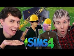 DECORATING OUR DREAM BUSINESS - Dan and Phil play The Sims 4: Season 2 #19