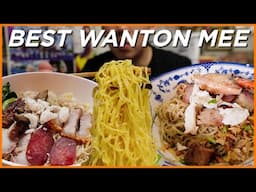TOP 3 WANTON MEE IN BANGKOK, THAILAND | The Best Wanton Mee Ep 6