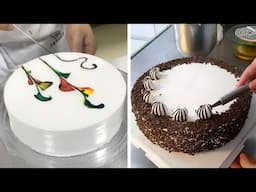 Most Satisfying Chocolate Cake Decorating Ideas | How to Make Chocolate Cake Recipes