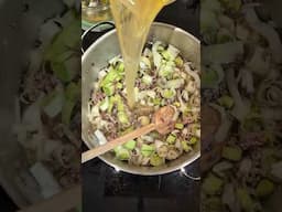 LAUCH HACKFLEISCH SUPPE - ČORBA OD PORILUKA I MLJEVENOG MESA #hanumakocht #lauch #poriluk