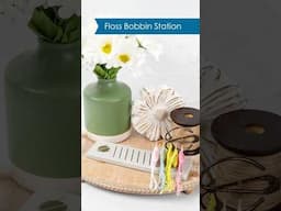 🧵Need a place to keep your floss bobbin organized and easily accessible? 🧵⁠