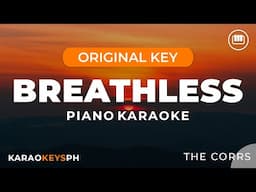 Breathless - The Corrs (Piano Karaoke)