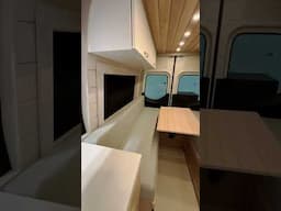 Custom camper van with a pop up tent! 🚐✨  #vanlife #campervans  #camping #popuptent