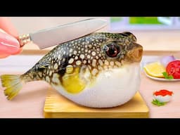 Best Of Small Fish Recipe 🐡 MINIATURE Puffer Fish Cooking Made EASY with Simple Recipe