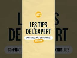 🍏 Tips de l'expert - Comment lire une étiquette nutritionnelle ? #astuce #dietetique
