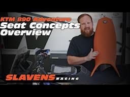 KTM 890 Adventure R Seat Concepts Overview
