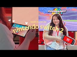 i played the NINTENDO SWITCH 2 for 5 HOURS 🎮 a cozy gamer's thoughts