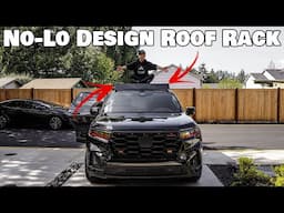 the BEST❗️ ROOF RACK for Honda Pilot Trailsport! No-Lo Design Cleaver Roof Rack.
