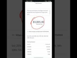 $1000 milega 20 logo ko dont miss bro #cryptocurrencytrading