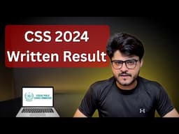 CSS 2024 Written Result | FPSC | Ghulam Murtaza Dahar