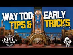 Must Know Epic Universe Hacks Before Opening Day 2025