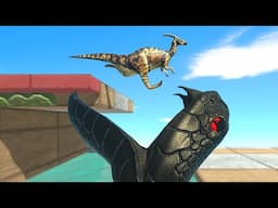 Deathmatch: Can Anyone Escape the Giant Snake's Feast?| Animal Revolt Battle Simulator