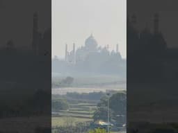 View of the Taj Mahal From Agra Fort