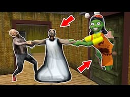 Zombie Doll vs Granny vs Grandpa - funny horror animation parody (compilation 5)