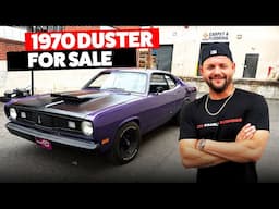 1970 Duster For Sale $39,995 (Walk-round & Test Drive) Rob Evans with Bob Evans Classics