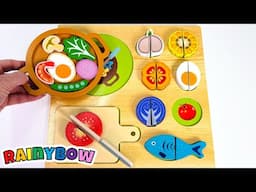 Today our Restaurant is Preparing Vegetables To Make Fun Dishes
