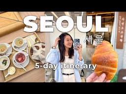 Korea Travel Vlog: best things to do & eat in Seoul, Korea 2025 🇰🇷