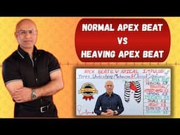 Normal Apex Beat vs Heaving Apex Beat | Cardiology