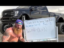 Truck Math 101 - Truck lift to Weiner Size Ratio