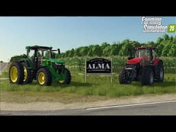 🔴LIVE: CASE VS JOHN DEERE CHALLENGE FARMS!!! | Farming Simulator 25 Alma Missouri Episode 11