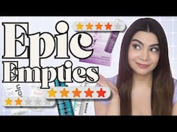 Epic Skincare Empties ⭐⭐⭐⭐⭐