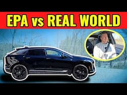 2025 Cadillac Optiq 70 MPH Highway Range Test