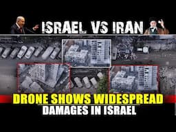 Drone footage shows damaged buildings in Israel’s Bat Yam after Iran strikes fresh attacks at Israel