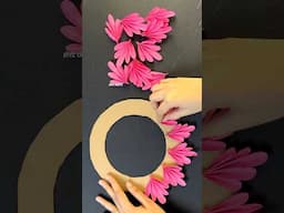 Amazing Paper Wall Hanging #shorts #youtubeshorts #viralshort #wallhanging #homedecor #papercraft