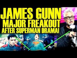James Gunn LOSES HIS MIND After Superman DRAMA Blows Up At Warner Brothers! This Is NOT GOOD!