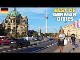 4K WALK Through Germany - Best of 2023 (Berlin, Frankfurt, and Freiburg)