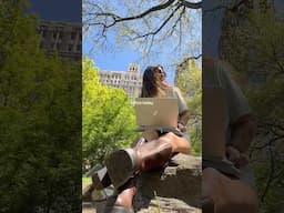 Making the most of working from home #nyc #centralpark #wfh