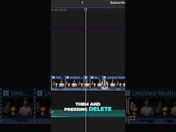 Mending those cuts in FCP ✏️ #fcp #finalcutpro