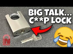 Awful Smith’s Dimple Lock Padlock Humiliated