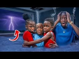 INSANE Storm FLOODED Our House! 😱💧 Total Disaster!”