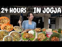 everything i ate in a day in Yogyakarta, Indonesia