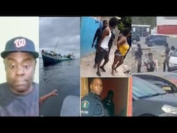 B@dman push man in uniform, Police move to camera, Vessel oil spill allegation