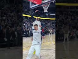 Jokic's pre-game sprints will never get old 😂🏃‍♂️