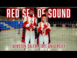 🎺🔥 WSSU Red Sea of Sound x Scarlet Lace in the STANDS | “Not Like Us” by Kendrick Lamar 💥