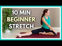 10 min Beginner Yoga - Full Body Gentle Stretch for Flexibility