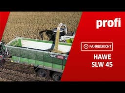 Häckseltransportwagen Hawe SLW 45 | profi #Fahrbericht