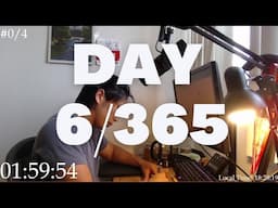 Work With Me Live Pomodoro 60/10 | Day 6/365 🦍🌱
