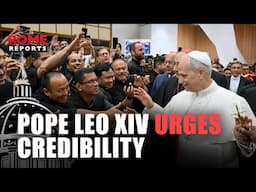Pope Leo XIV asks the priests of Rome for “credibility” and “exemplarity”