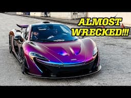 McLaren P1 Almost WRECKED By A Reckless Driver!!!!