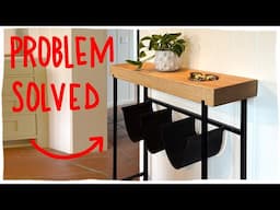 Minimalist Side Table with clever features