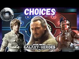 With Limited Options, Every Choice Matters - 3v3 GAC Chromium 3